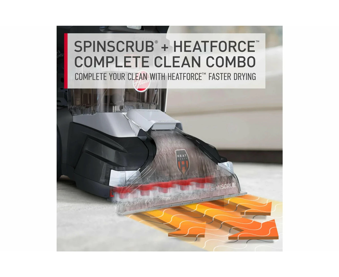 Hoover PowerScrub XL Carpet Washer - Image 2