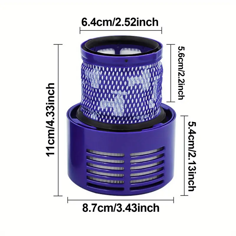 HEPA Filters for Dyson Cyclone V10 Vacuum Cleaners (3PC) - Image 5