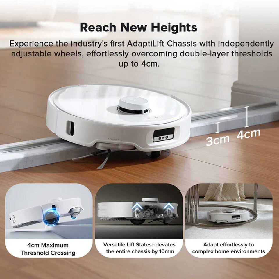 Roborock Qrevo Curv Robot Vacuum with Multifunctional + Multi-functional Steam Mop (Free) - Image 10