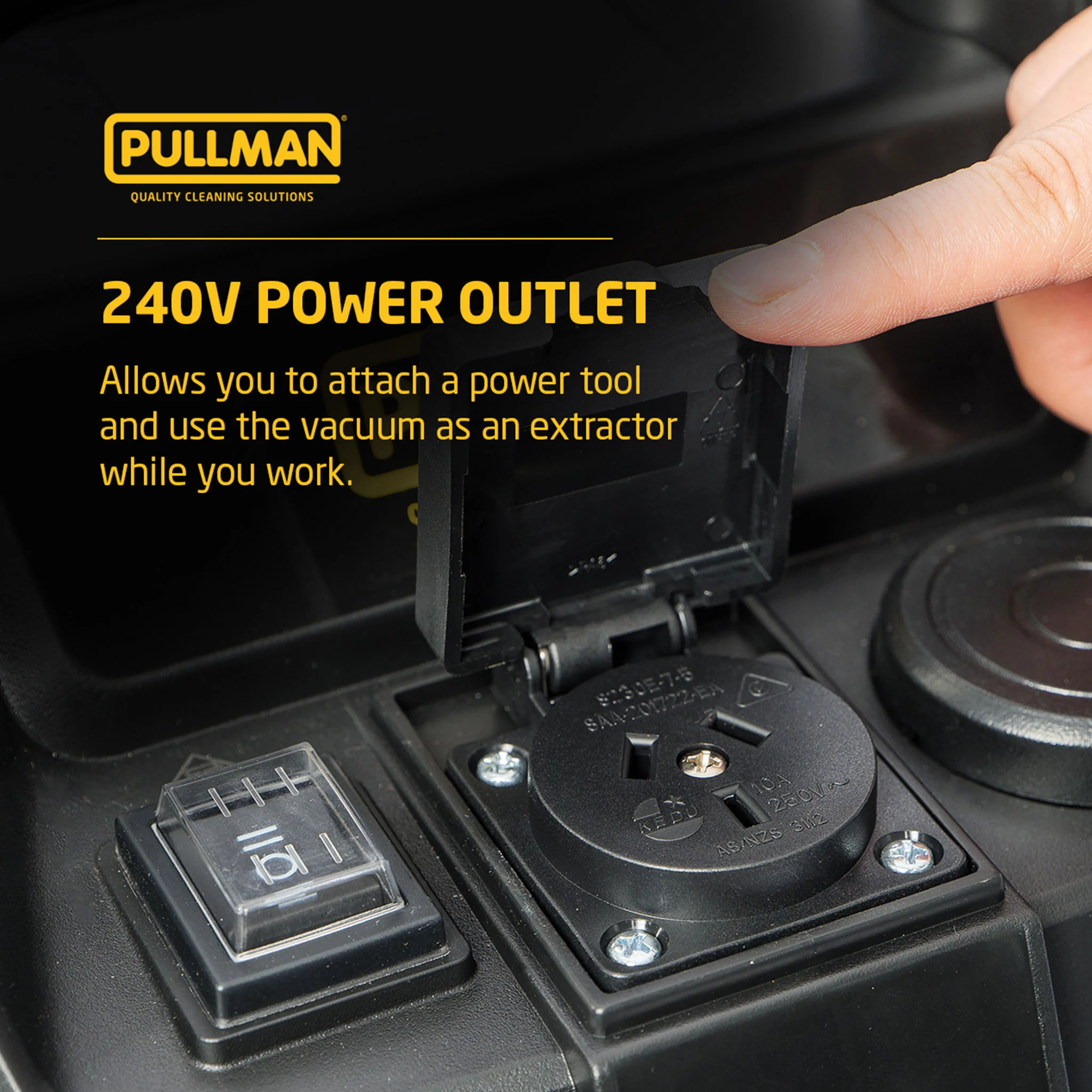 Pullman 30L 32mm Wet & Dry Canister Vacuum Cleaner - Image 3