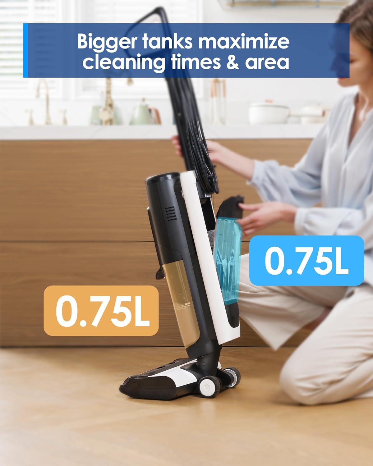Tineco iFLOOR 5 Steam Wet Dry Vacuum All-in-one - Image 6