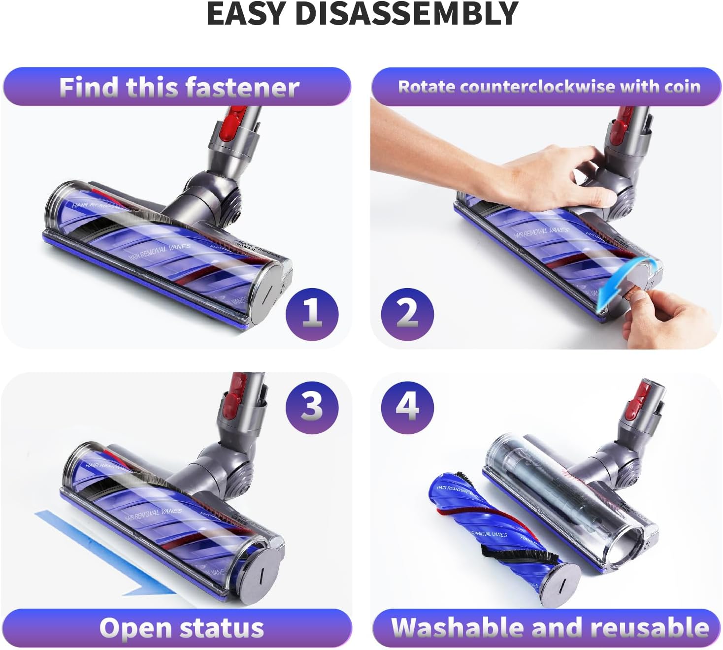 Compatible Dyson Head for V7 V8 V10 V11 V15 & V11 - Image 5