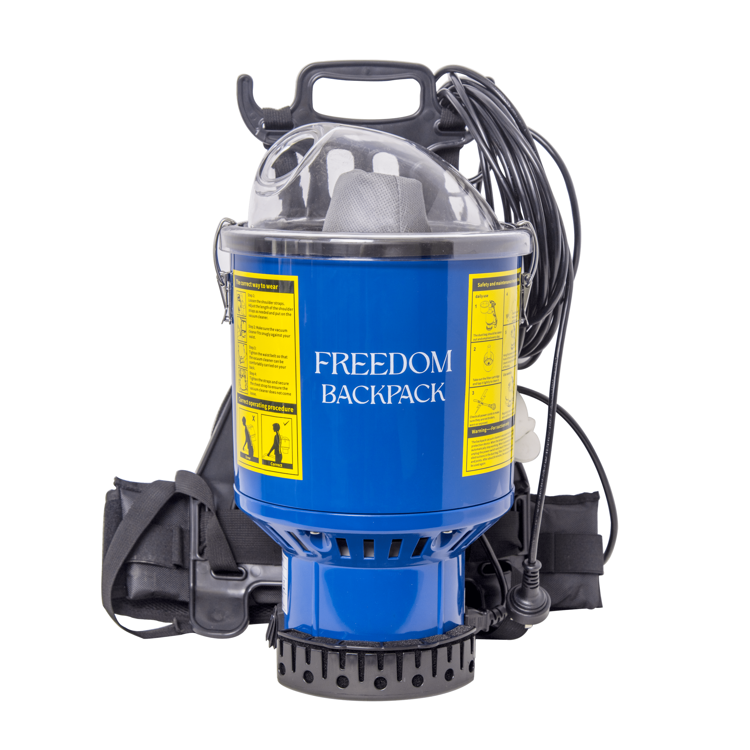 Freedom Backpack Commercial Vacuum Cleaner