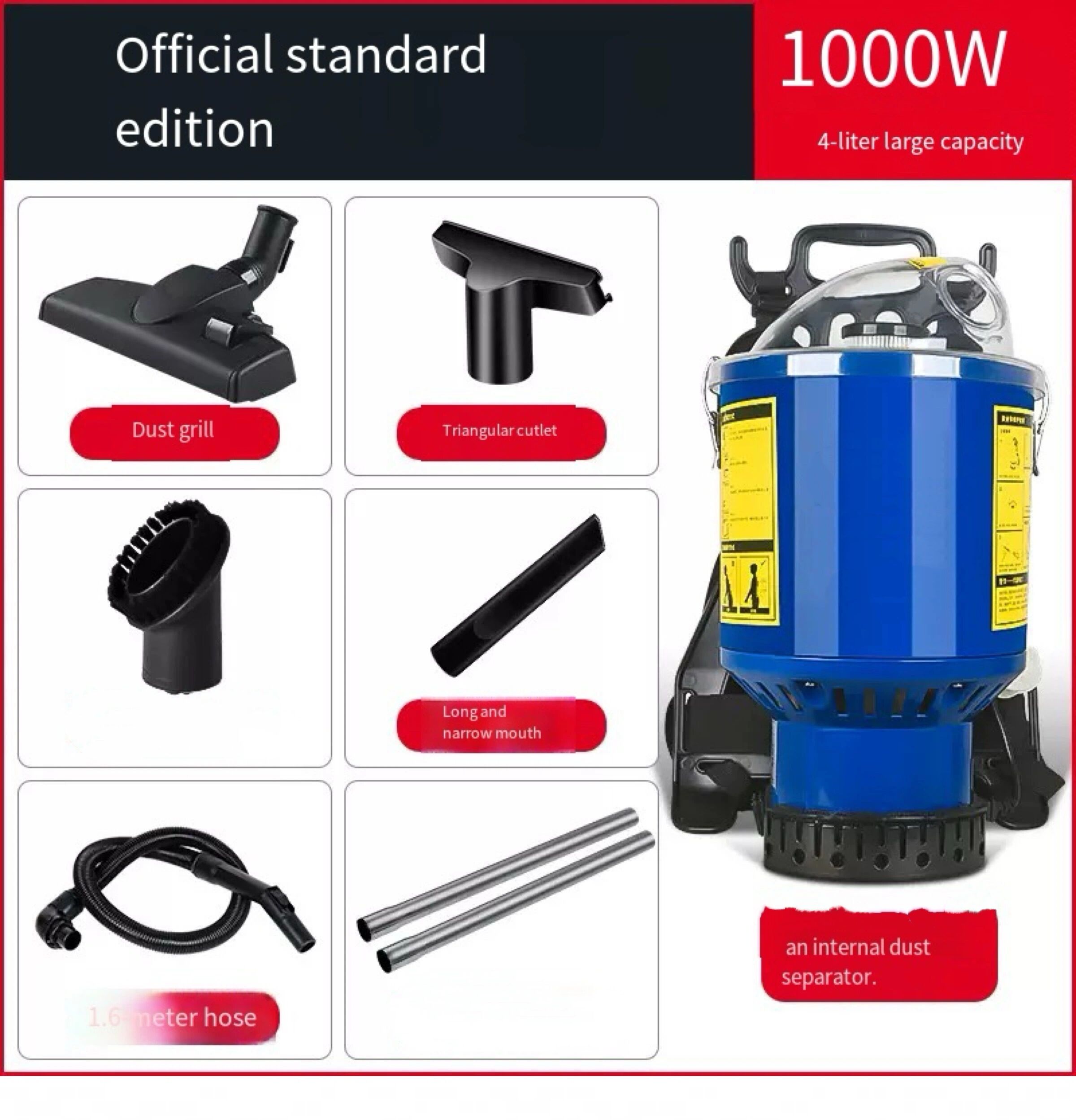 Freedom Backpack Commercial Vacuum Cleaner - Image 9